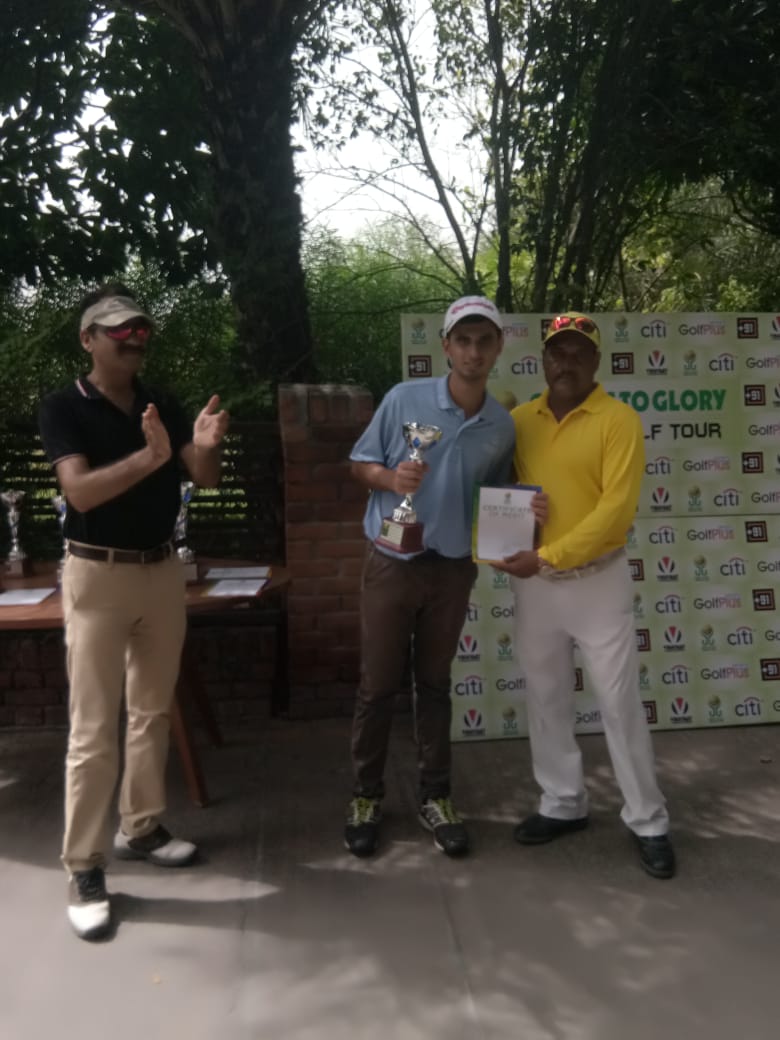 Ranveer won 2nd Position in the 8th Greens to Glory Junior Golf Tournament