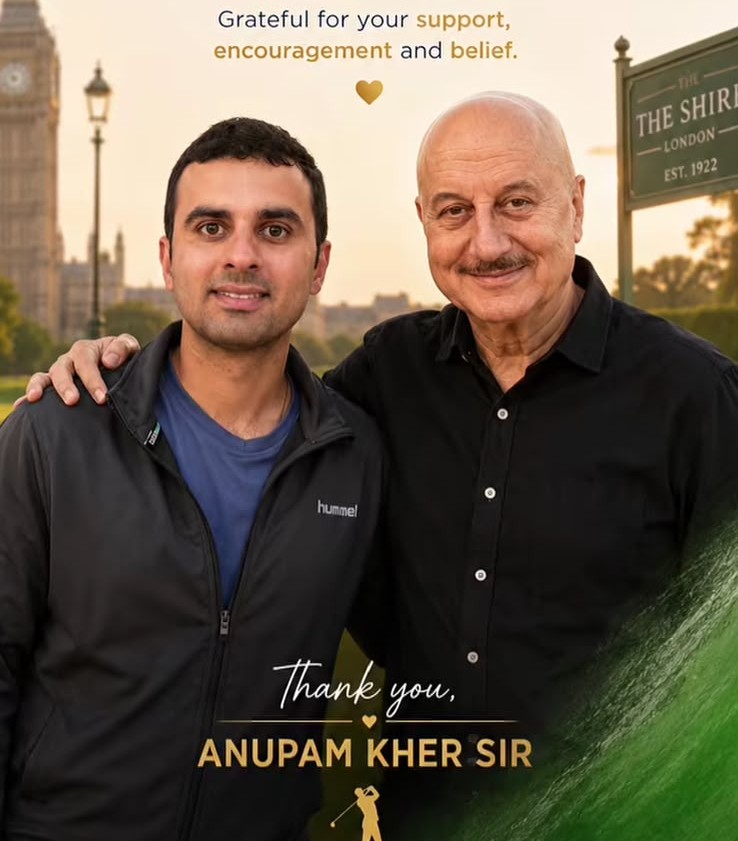 Connecting with Anupam Kher | Ranveer Saini’s Inspiring Moment